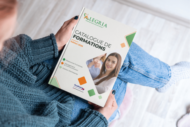 Mockup catalogue de formation